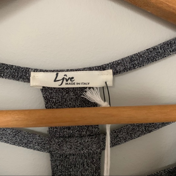 Grey Fitted Dress - Picture 2 of 4